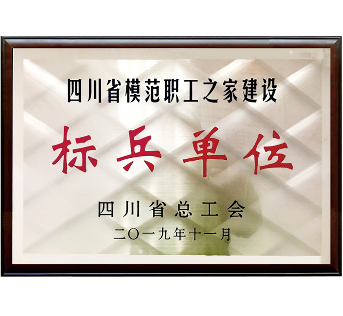 四川省模范職工之家建設(shè)“標兵單位”